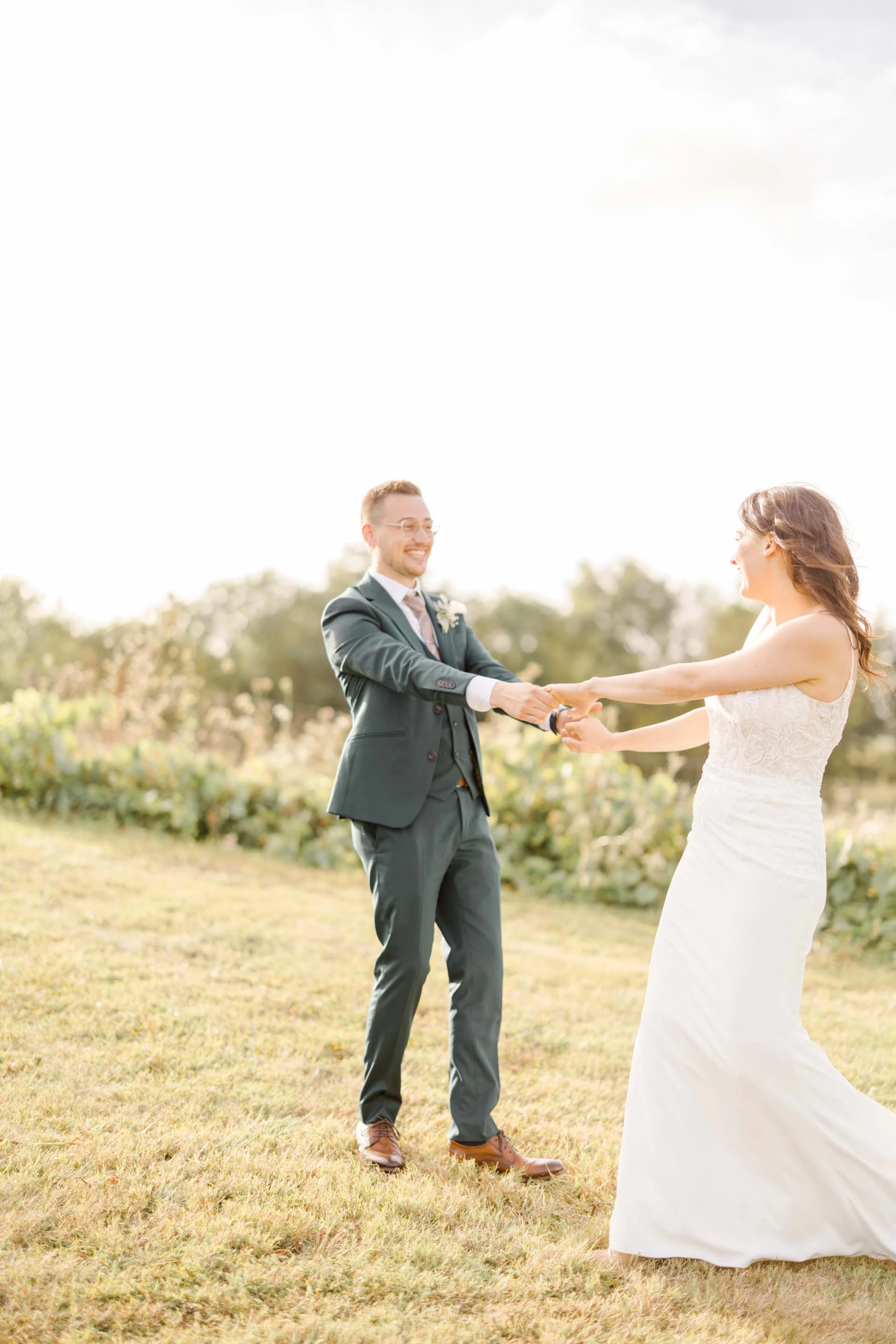 bonheur événement robe mariage gris